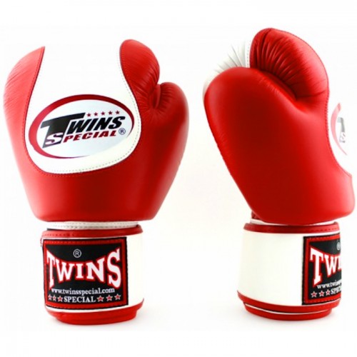 Боксерские перчатки Twins Special (BGVL-9 white/red)
